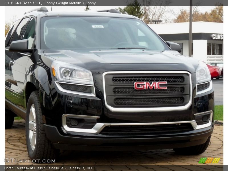 Ebony Twilight Metallic / Ebony 2016 GMC Acadia SLE