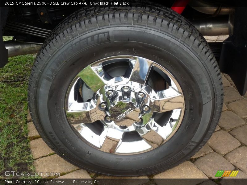 Onyx Black / Jet Black 2015 GMC Sierra 2500HD SLE Crew Cab 4x4