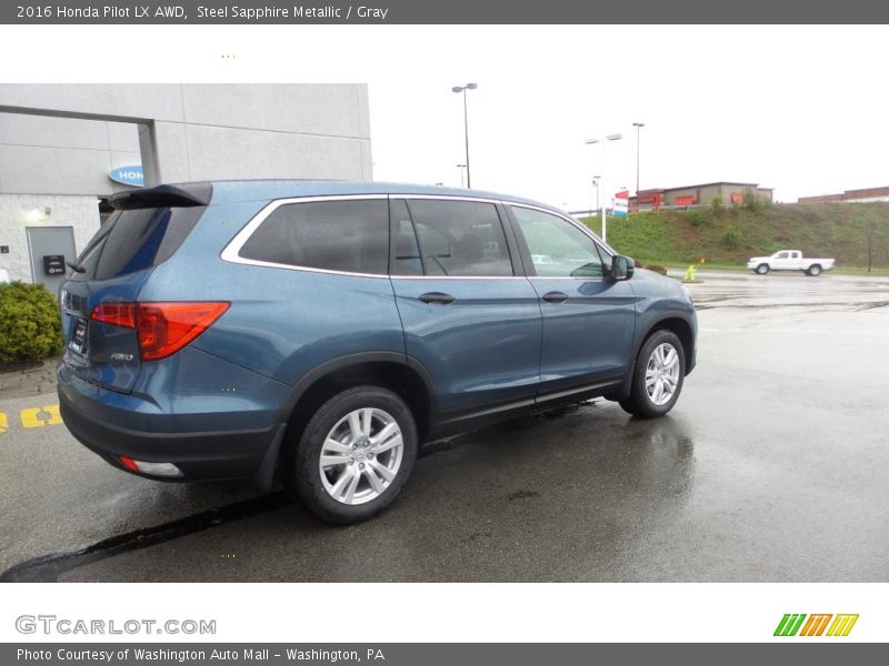  2016 Pilot LX AWD Steel Sapphire Metallic