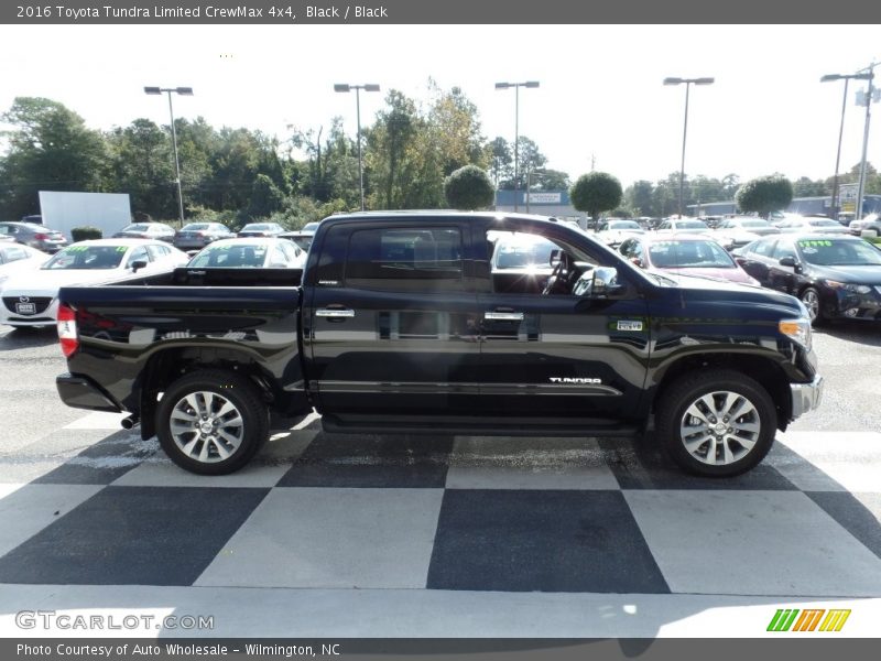 Black / Black 2016 Toyota Tundra Limited CrewMax 4x4