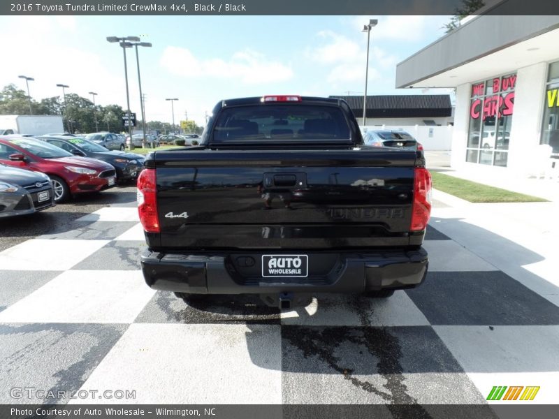 Black / Black 2016 Toyota Tundra Limited CrewMax 4x4