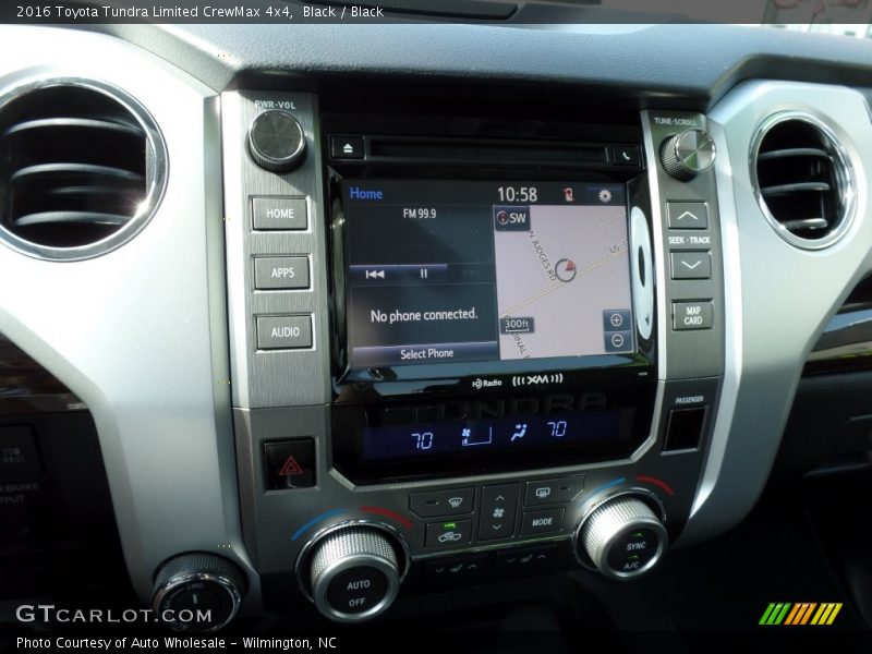 Black / Black 2016 Toyota Tundra Limited CrewMax 4x4