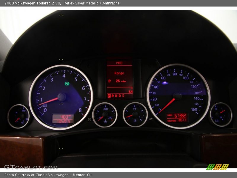Reflex Silver Metallic / Anthracite 2008 Volkswagen Touareg 2 V8