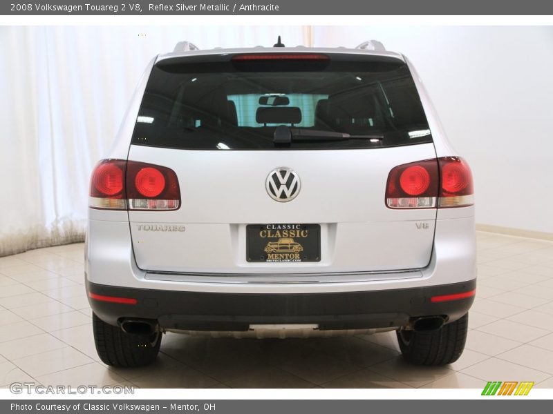 Reflex Silver Metallic / Anthracite 2008 Volkswagen Touareg 2 V8