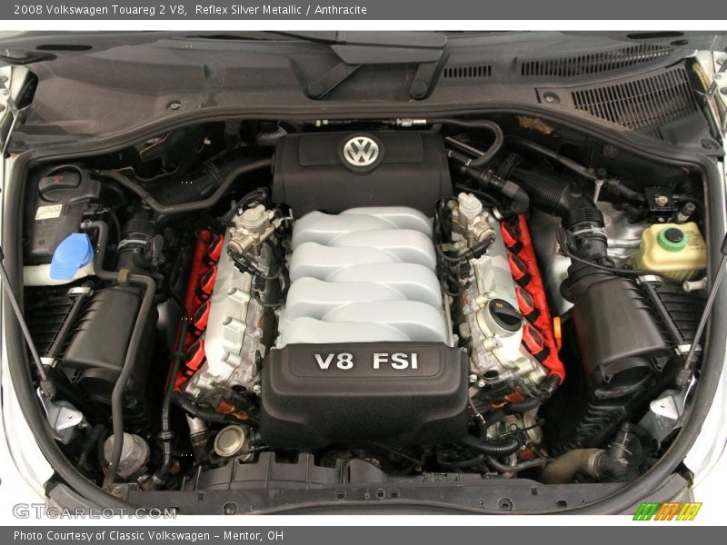 Reflex Silver Metallic / Anthracite 2008 Volkswagen Touareg 2 V8