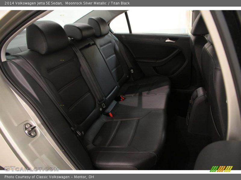 Moonrock Silver Metallic / Titan Black 2014 Volkswagen Jetta SE Sedan