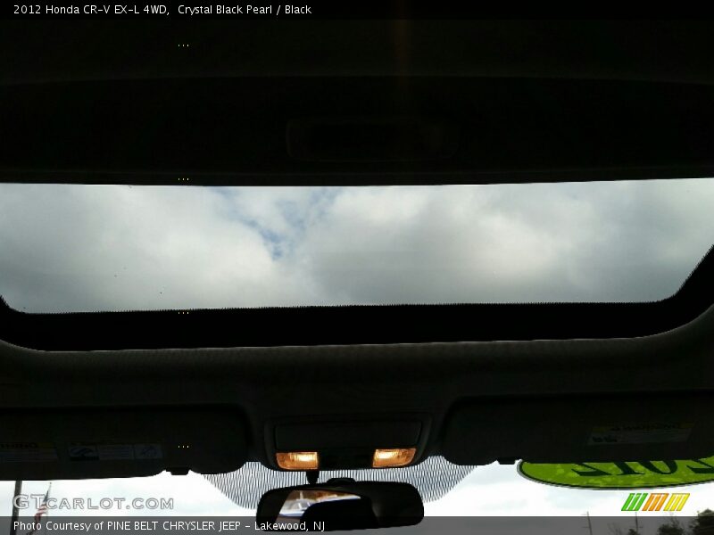 Crystal Black Pearl / Black 2012 Honda CR-V EX-L 4WD