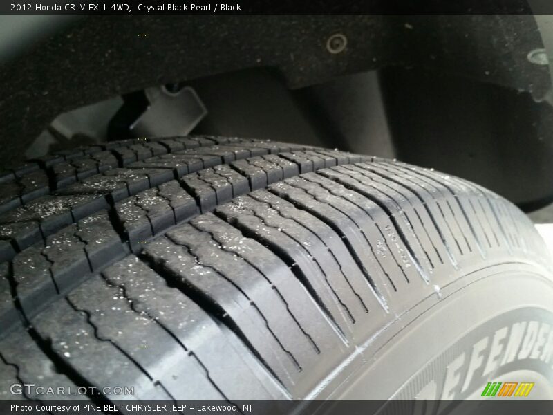 Crystal Black Pearl / Black 2012 Honda CR-V EX-L 4WD