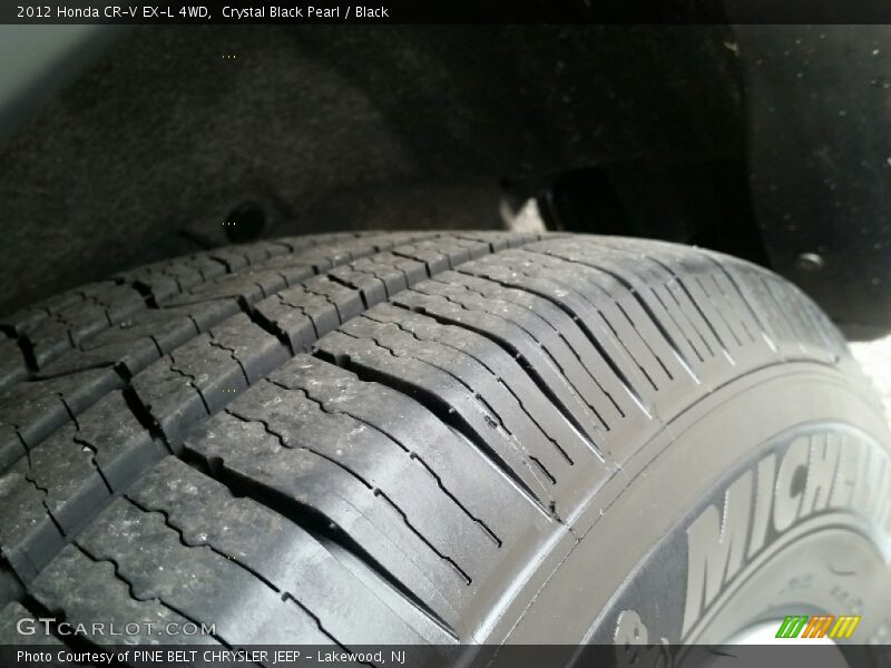 Crystal Black Pearl / Black 2012 Honda CR-V EX-L 4WD