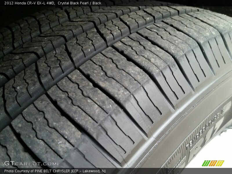 Crystal Black Pearl / Black 2012 Honda CR-V EX-L 4WD