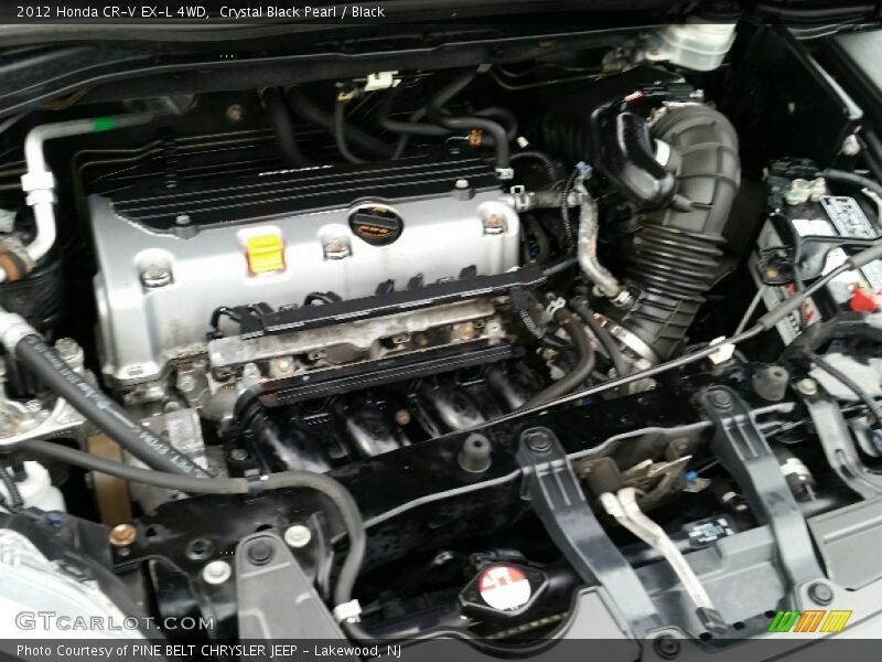 Crystal Black Pearl / Black 2012 Honda CR-V EX-L 4WD