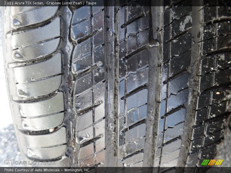 Graphite Luster Pearl / Taupe 2011 Acura TSX Sedan