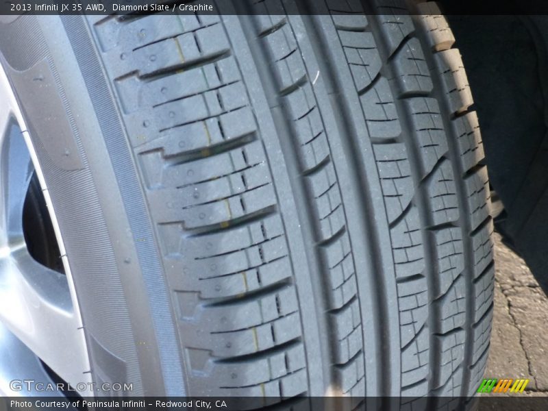 Diamond Slate / Graphite 2013 Infiniti JX 35 AWD