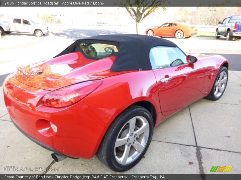 Aggressive Red / Ebony 2006 Pontiac Solstice Roadster