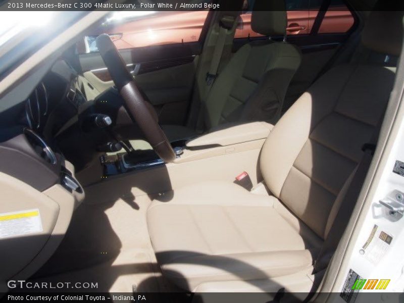 Polar White / Almond Beige 2013 Mercedes-Benz C 300 4Matic Luxury