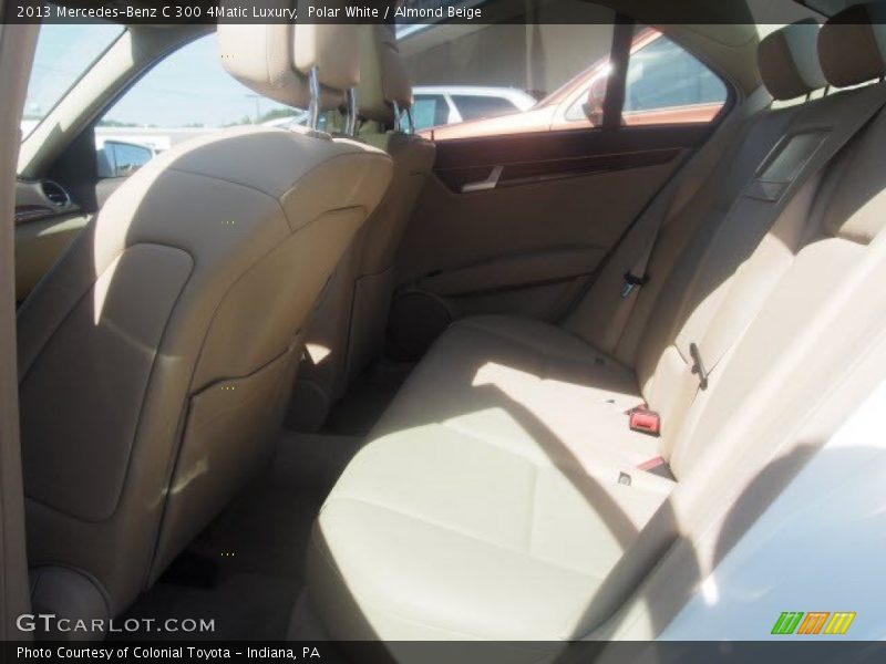 Polar White / Almond Beige 2013 Mercedes-Benz C 300 4Matic Luxury