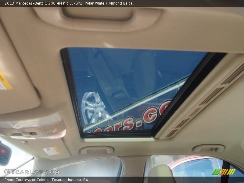 Polar White / Almond Beige 2013 Mercedes-Benz C 300 4Matic Luxury