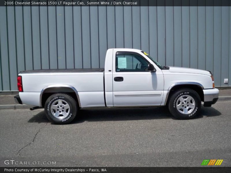 Summit White / Dark Charcoal 2006 Chevrolet Silverado 1500 LT Regular Cab
