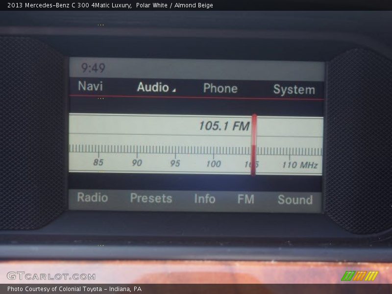 Polar White / Almond Beige 2013 Mercedes-Benz C 300 4Matic Luxury