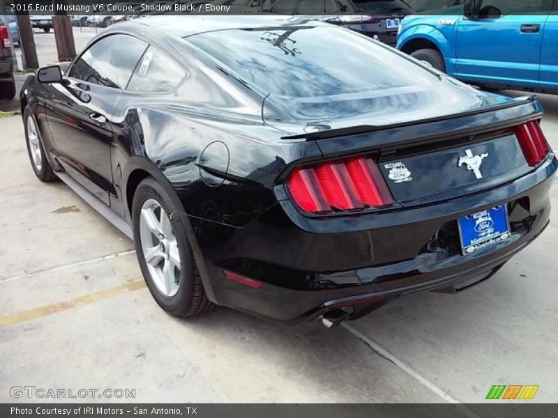 Shadow Black / Ebony 2016 Ford Mustang V6 Coupe