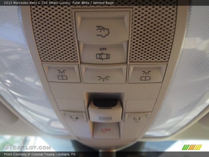 Polar White / Almond Beige 2013 Mercedes-Benz C 300 4Matic Luxury