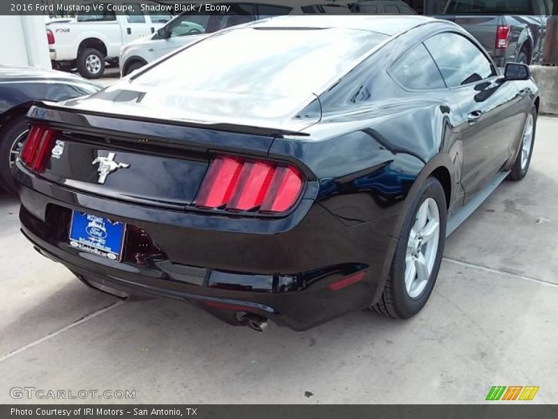 Shadow Black / Ebony 2016 Ford Mustang V6 Coupe