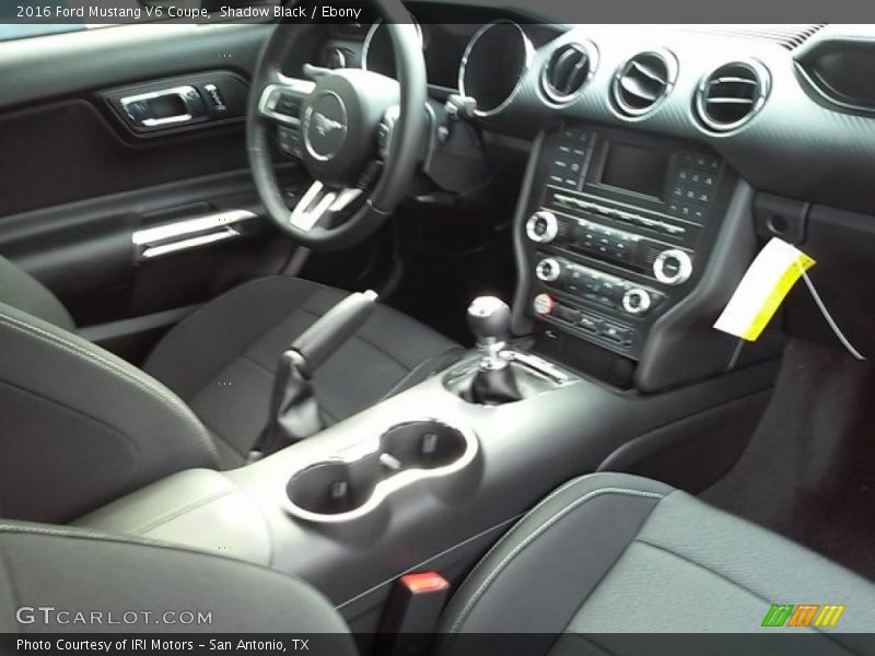 Shadow Black / Ebony 2016 Ford Mustang V6 Coupe