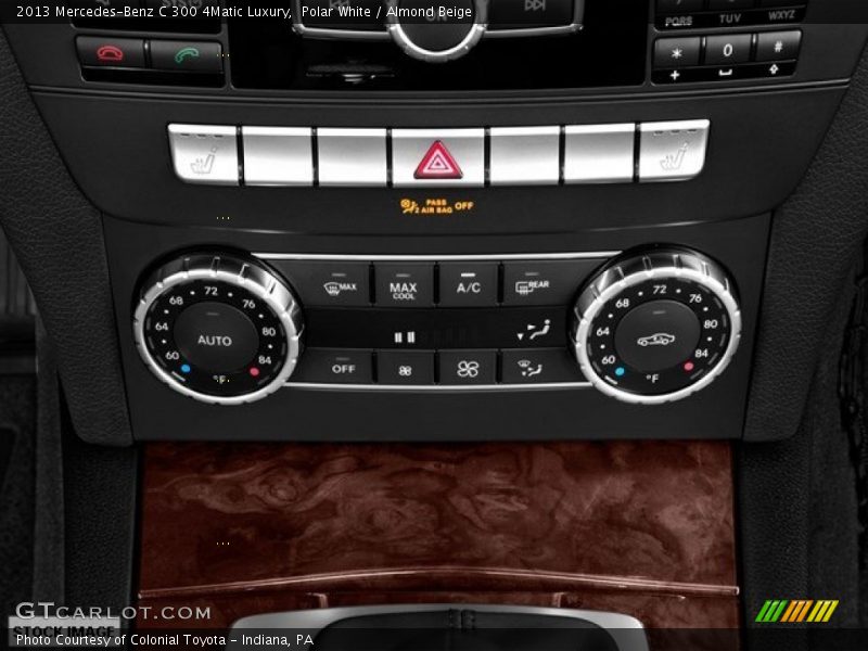 Polar White / Almond Beige 2013 Mercedes-Benz C 300 4Matic Luxury