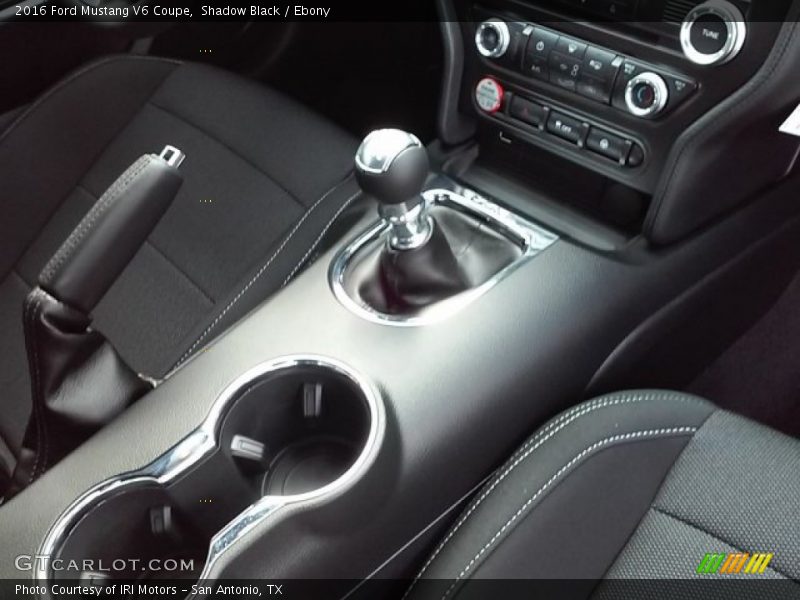 Shadow Black / Ebony 2016 Ford Mustang V6 Coupe