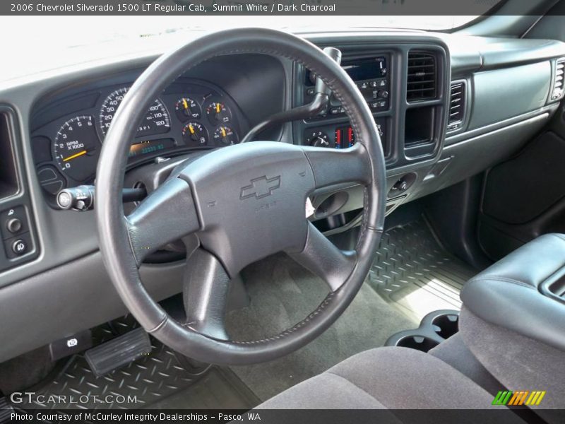 Summit White / Dark Charcoal 2006 Chevrolet Silverado 1500 LT Regular Cab