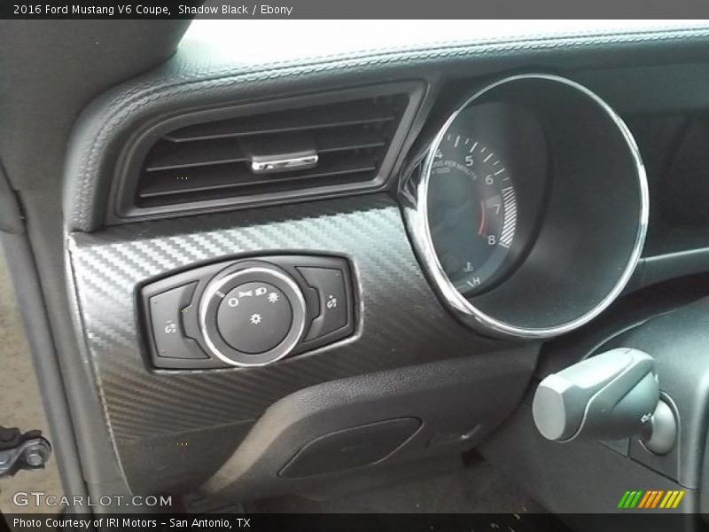 Shadow Black / Ebony 2016 Ford Mustang V6 Coupe