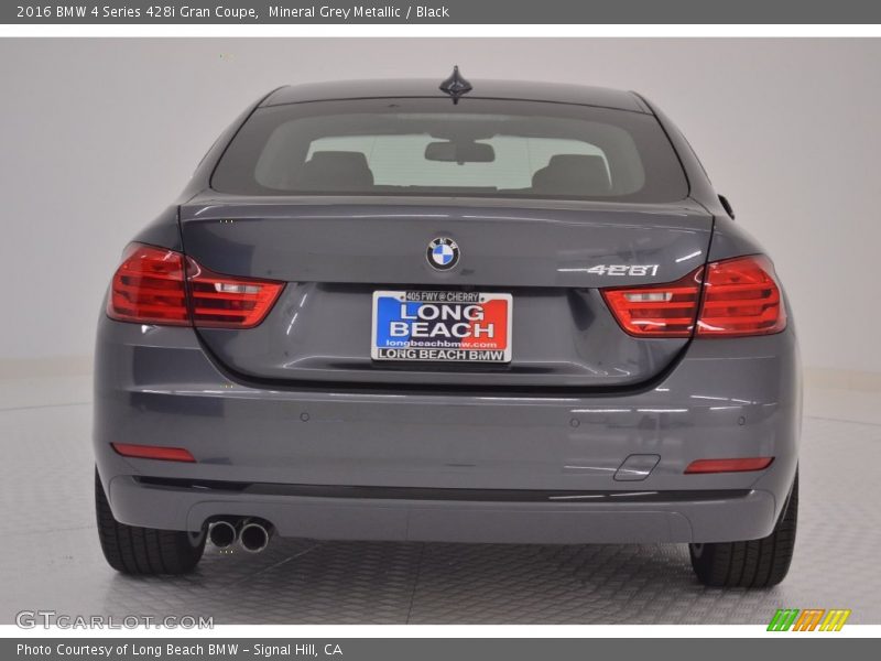 Mineral Grey Metallic / Black 2016 BMW 4 Series 428i Gran Coupe