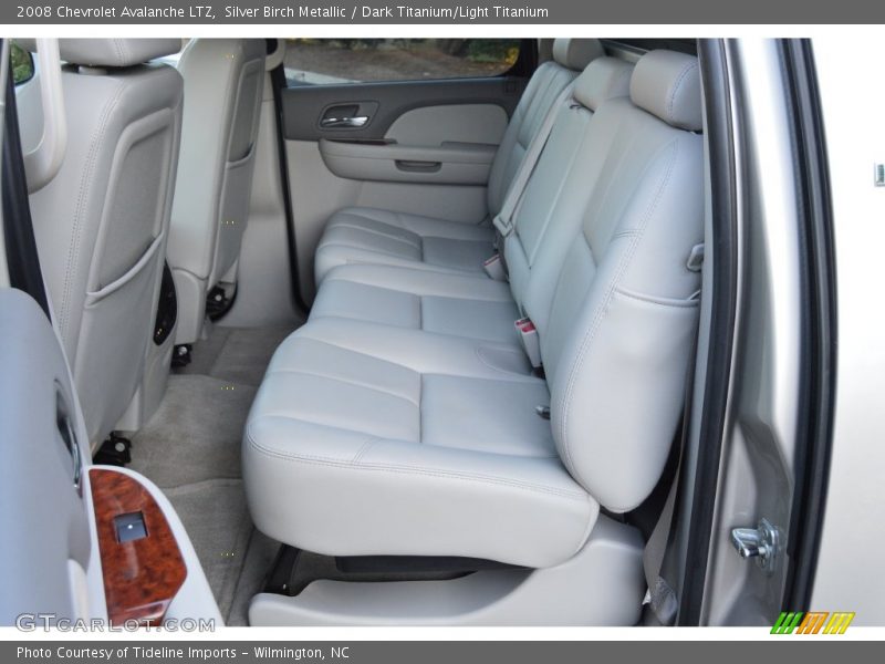 Rear Seat of 2008 Avalanche LTZ
