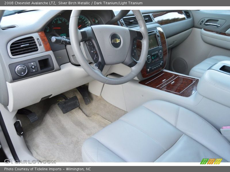  2008 Avalanche LTZ Dark Titanium/Light Titanium Interior