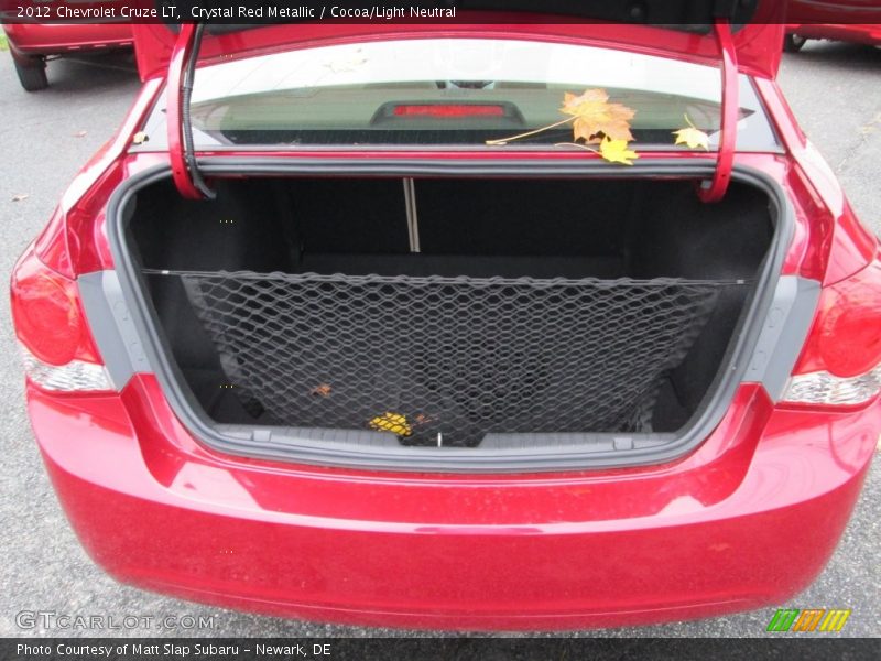 Crystal Red Metallic / Cocoa/Light Neutral 2012 Chevrolet Cruze LT