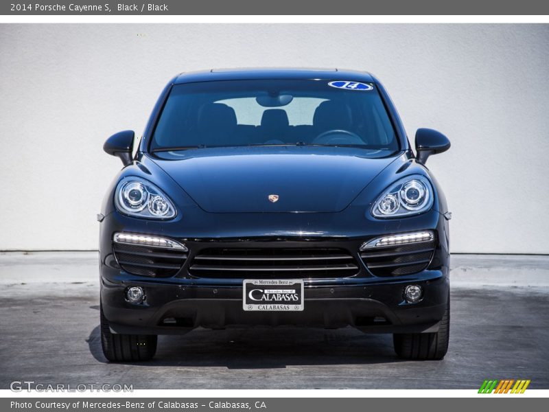Black / Black 2014 Porsche Cayenne S