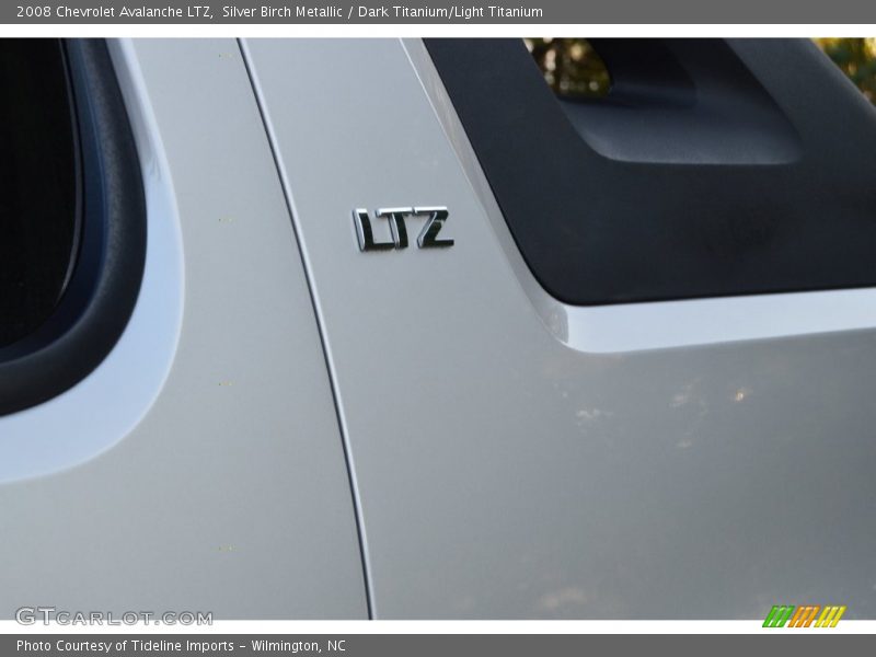 Silver Birch Metallic / Dark Titanium/Light Titanium 2008 Chevrolet Avalanche LTZ