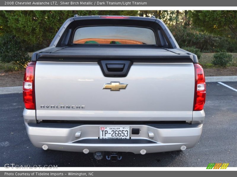 Silver Birch Metallic / Dark Titanium/Light Titanium 2008 Chevrolet Avalanche LTZ