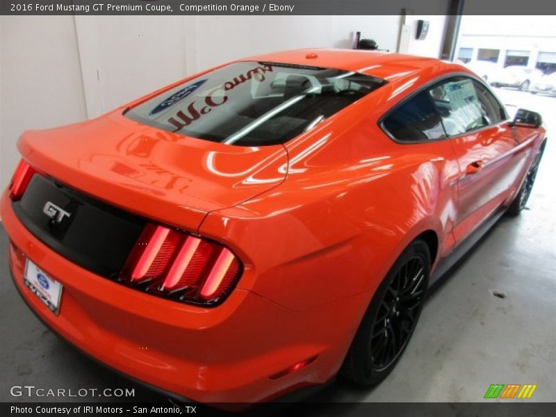 Competition Orange / Ebony 2016 Ford Mustang GT Premium Coupe