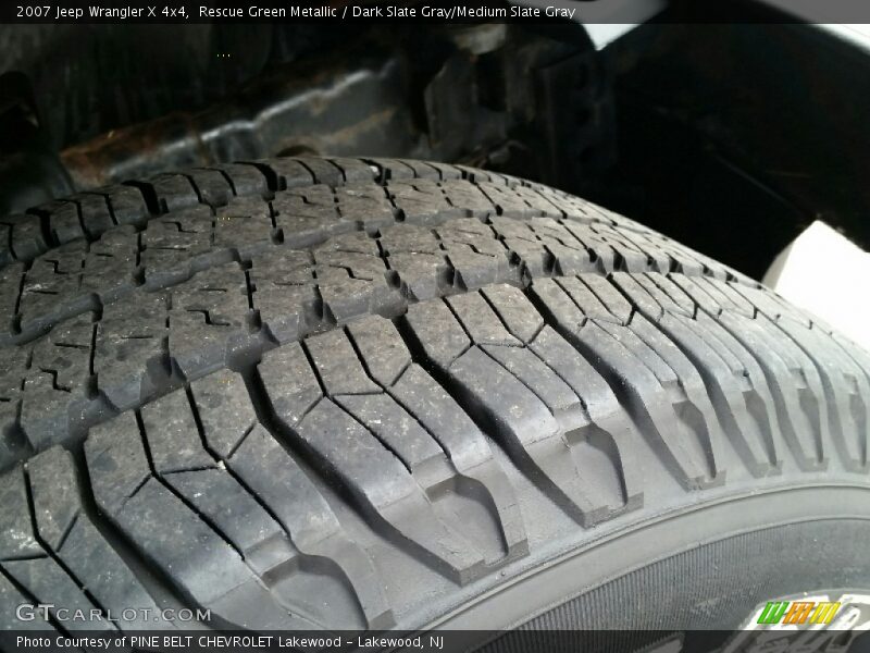 Rescue Green Metallic / Dark Slate Gray/Medium Slate Gray 2007 Jeep Wrangler X 4x4