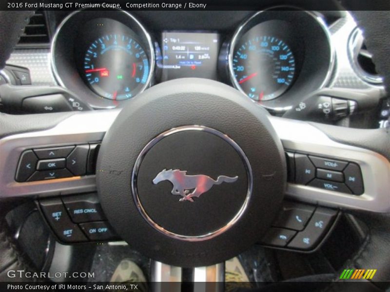 Competition Orange / Ebony 2016 Ford Mustang GT Premium Coupe
