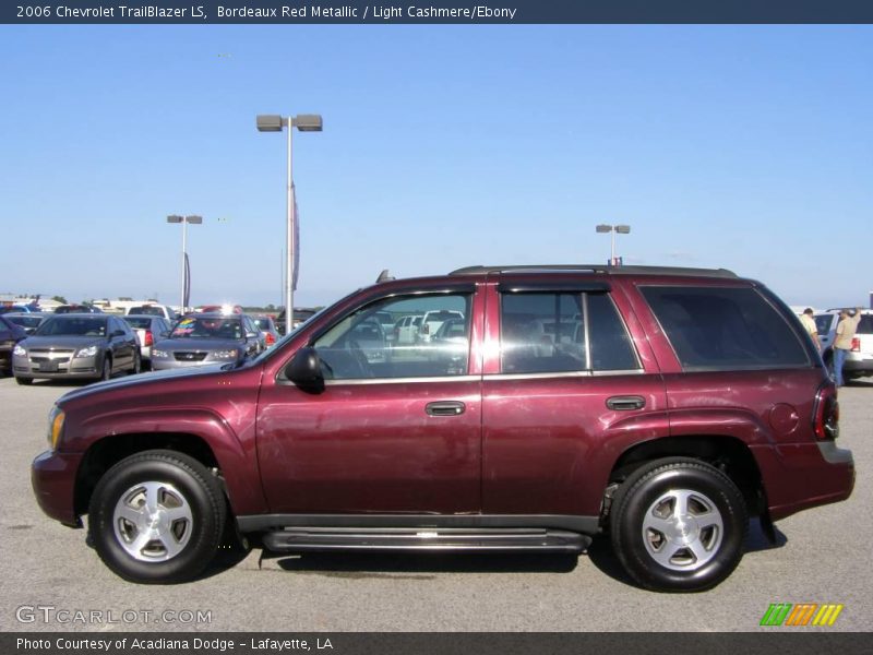 Bordeaux Red Metallic / Light Cashmere/Ebony 2006 Chevrolet TrailBlazer LS