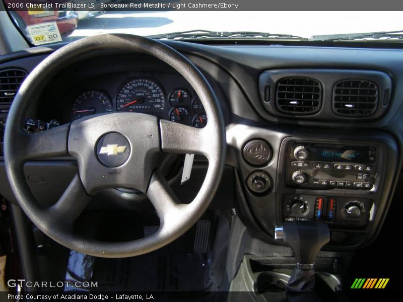 Bordeaux Red Metallic / Light Cashmere/Ebony 2006 Chevrolet TrailBlazer LS