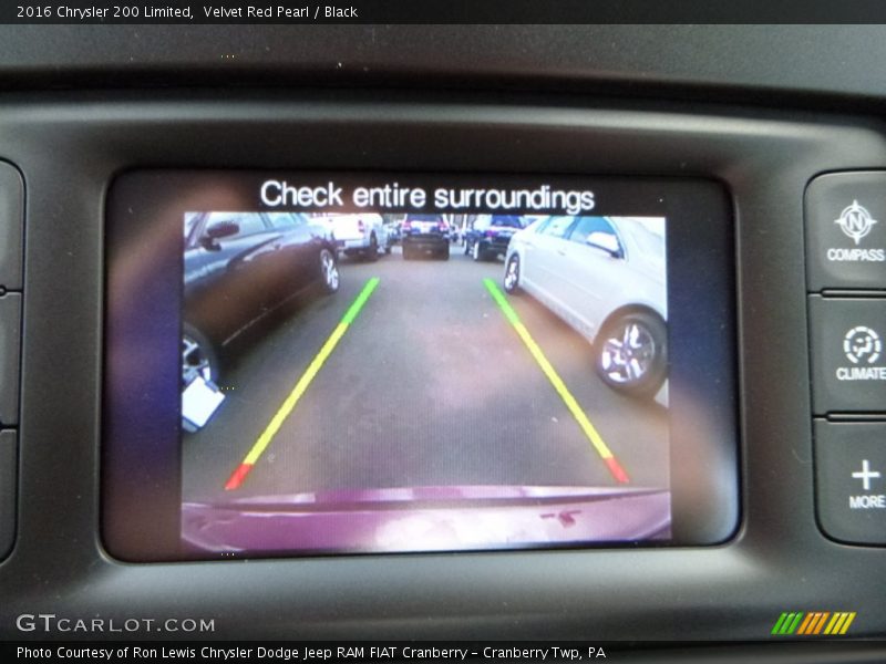 Velvet Red Pearl / Black 2016 Chrysler 200 Limited