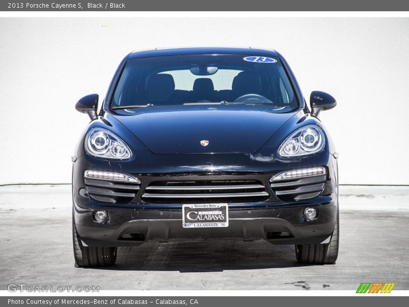 Black / Black 2013 Porsche Cayenne S