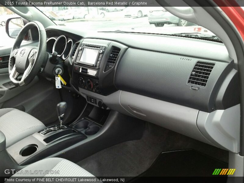 Barcelona Red Metallic / Graphite 2015 Toyota Tacoma PreRunner Double Cab