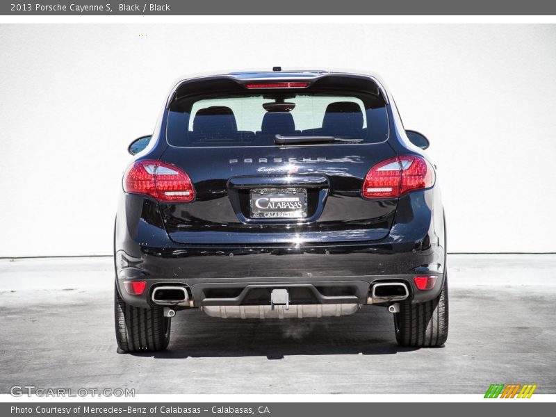 Black / Black 2013 Porsche Cayenne S