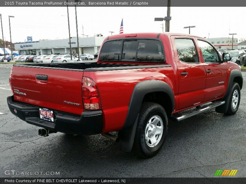 Barcelona Red Metallic / Graphite 2015 Toyota Tacoma PreRunner Double Cab