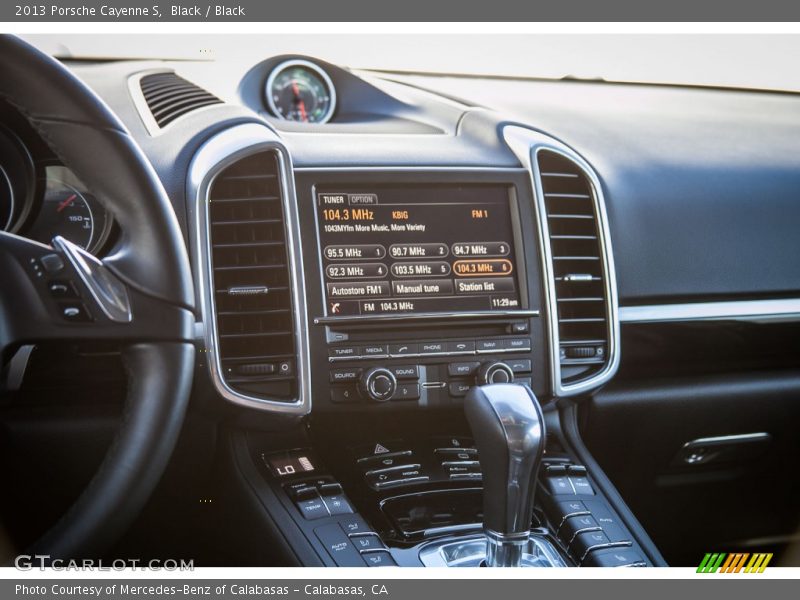 Black / Black 2013 Porsche Cayenne S