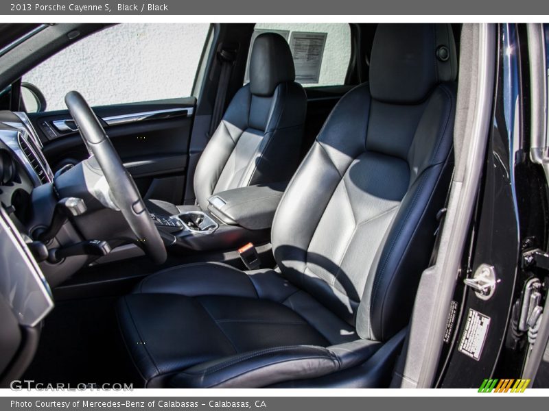 Black / Black 2013 Porsche Cayenne S
